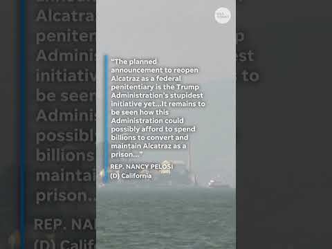 Bondi, Burgum Alcatraz prison visit sparks criticism Shorts