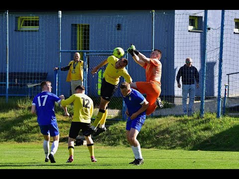 Liberecký KP 15.kolo - FK Stráž pod Ralskem - Jiskra Višňová 3:3 (3.6.2023) - sestřih utkání