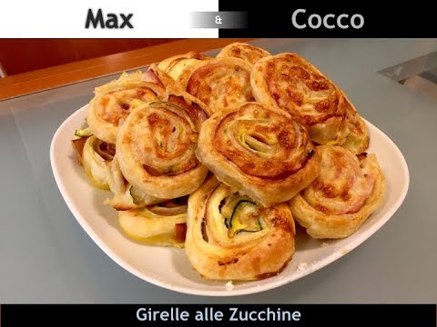 SALATINI per APERITIVO - Girelle alle Zucchine - Ideali per APERITIVO O ANTIPASTO di NATALE