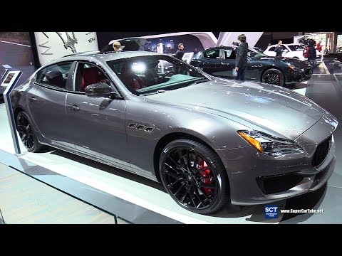 2018 Maserati Quattroporte GT S Black Edition -Exterior Interior Walkaround -2018 New York Auto Show
