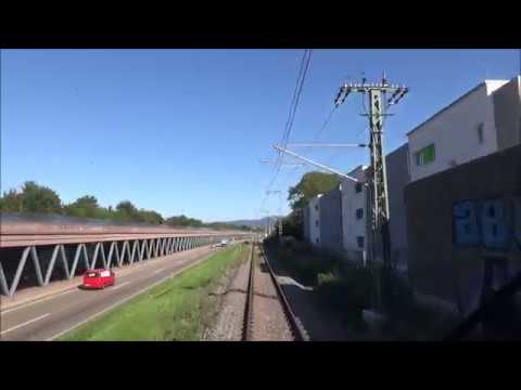 Führerstandsmitfahrt Höllentalbahn Freiburg-Neustadt