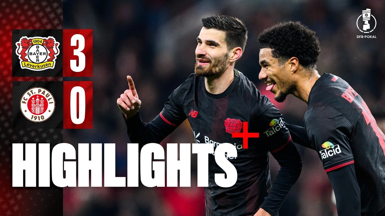 2월 04일 바이어 04 레버쿠젠 VS FC 장크트파울리 하이라이트