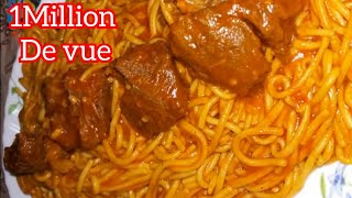 Melissa kahina Spagheti سباقيتي بالصوص على طريقتي جد لذيذة واسرار نجاحها