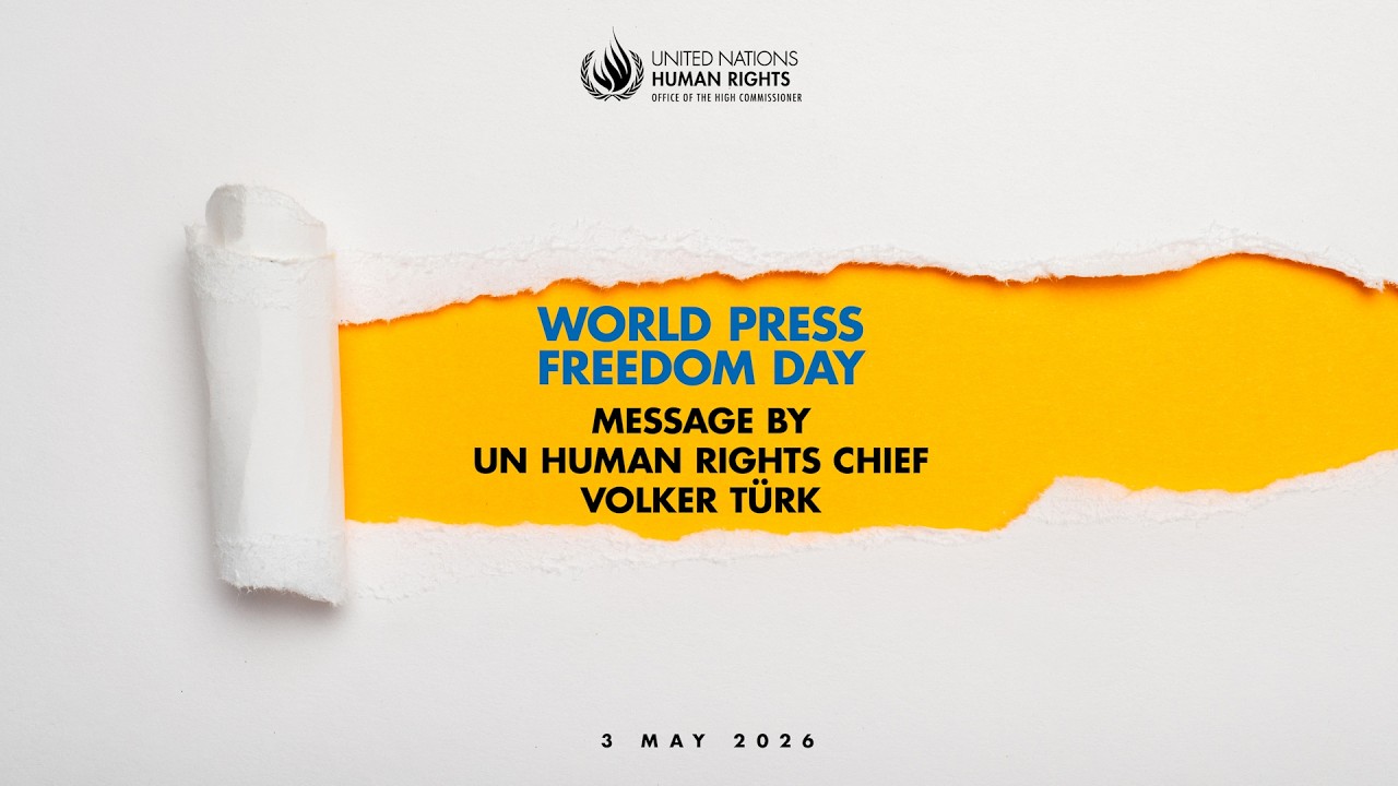 Volker Türk | In defence of press freedom | 3 May 2026