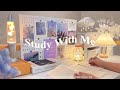 4 HOUR Study With Me Rain Sounds Lofi Bgm Pomodoro 50 10 Day264 ️