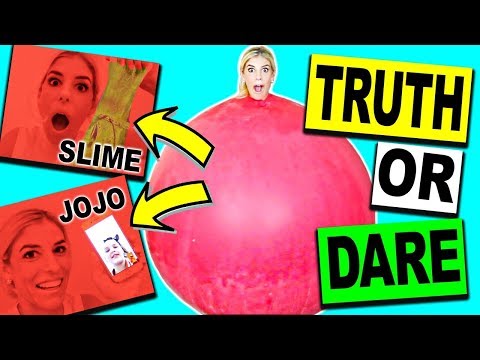 TRUTH OR DARE INSIDE A GIANT BALLOON CHALLENGE!! Video