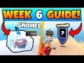 Fortnite WEEK 6 CHALLENGES! - Chilly Gnomes Locations, Secret Banner (Battle Royale Season 7 Guide)