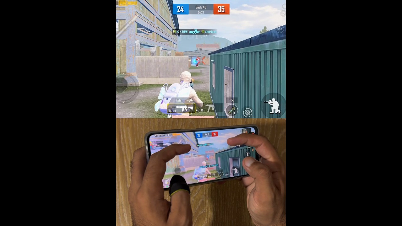 Infinix Gt20 Pro 120 Fps PUBG HANDCAM #pubgmobile