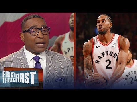 Kawhi, Raptors take Game 3 in double OT over Bucks - Nick & Cris react | NBA | FIRST THINGS FIRST
