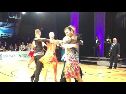 Georg Gritsai - Rebekka Dungurova, Estonian Latin Championships, Youth Final 2016