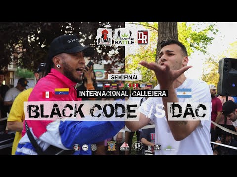 BLACK CODE vs DAC. SEMIFINAL. 420 Backyard Battle Internacional Callejera 2022.