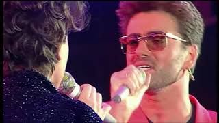 George Michael Lisa Stansfield &quot;These Are The Days Of Our Lives&quot; Live Queen