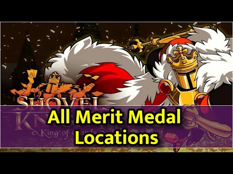 All 135 Merit Medal Locations - Shovel Knight: King of Cards