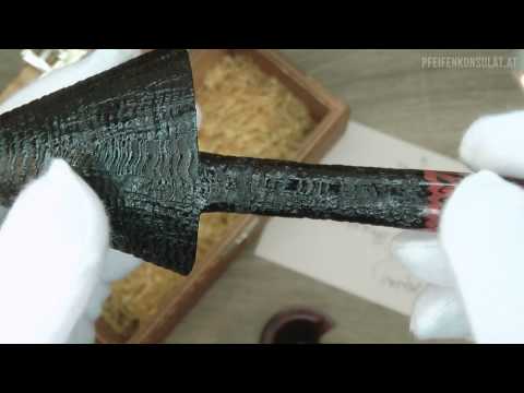 Kostas Gourvelos "The Straw", sandblasted, woF. Nr.6483 @ Pfeifenkonsulat