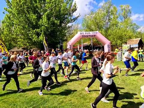 Start "Fox trail" trke na 5 km, Devojački bunar, 8.5.2021