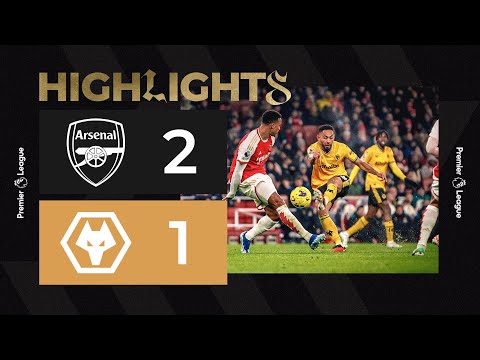 Superb Cunha goal in battling defeat | Arsenal 2-1 Wolves | Highlights