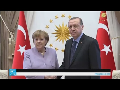 ميركل وأردوغان.. لقاء في إطار من التوتر