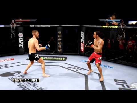 Conor mcgregor vs Jose aldo Full Fight-simulation 5 rounds