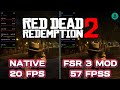 Red Dead Redemption 2 - FSR 3 Mod (New Update) - UI flickering, ghosting, blurry and crash fix