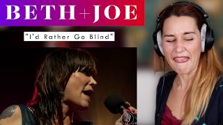 Beth+Joe &quot;I&#39;d Rather Go Blind&quot; REACTION &amp; ANALYSIS by Vocal Coach/Opera Singer