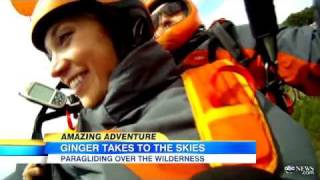 Ginger Zee Goes Paragliding