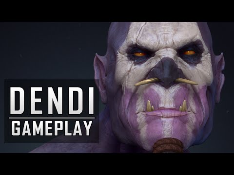 Dendi (Witch Doctor) Gameplay