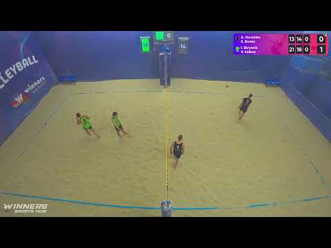 14:35 A.Horoshko / S.Borets - I.Skrynnik / V.Kelbas | Winners Beach Volleyball