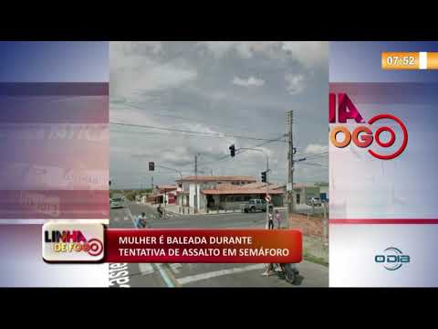 LINHA DE FOGO (03 12) MULHER É BALEADA DURANTE TENTATIVA DE ASSALTO EM SEMíFORO