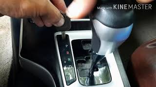 How to release shift lock in your automatic transmission if stock in parking