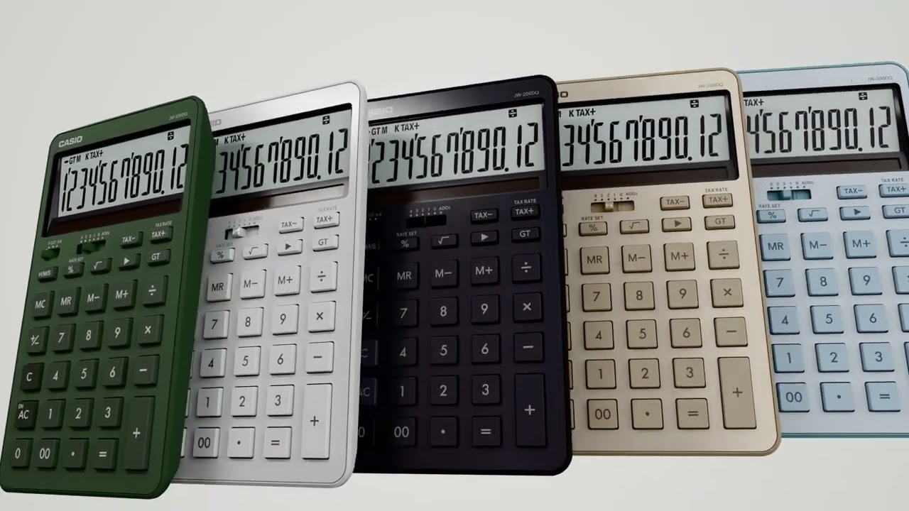 CASIO｜Stylish Calculator – MY STYLE, MY CHOICE（Long ver.）