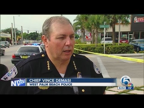 West Palm Beach Patrol officer involved in shooting near Dunkin Donuts in West Palm Beach Saturday m