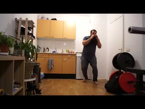 Fighting sports footwork and movement training Big step sideways