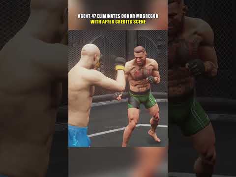 Agent 47 Eliminates Conor McGregor | Hitman #shorts