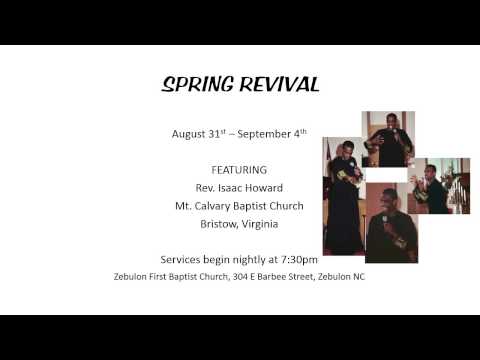 SPRING REVIVAL 2015