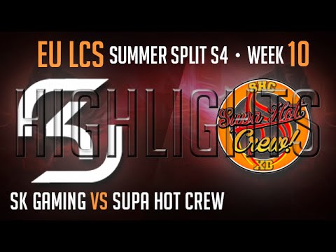 LCS Highlights SK Gaming vs Supa Hot Crew Week 10 EU Summer 2014 SK vs SHC S4 W10D1G4 Season 4