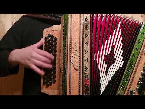 Steirische Harmonika Alpen Classic Birke G C F B