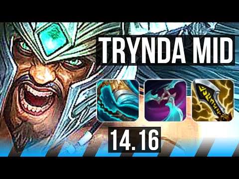 TRYNDAMERE vs LUCIAN (MID) | 6/1/2, 1200+ games, Dominating, Rank 12 Trynda | NA Challenger | 14.16