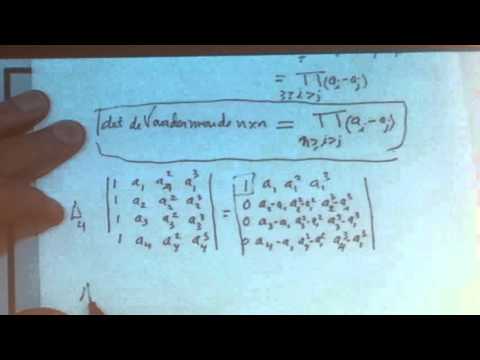 Determinant de Vandermonde