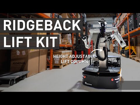 Ridgeback Lift Kits | A new integration option available through Clearpath Robotics