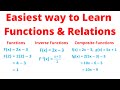 Learning Functions And Relations Easy Lesson Chris Maths Academy