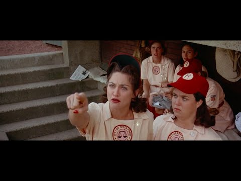 A League Of Their Own (1992) - Madonna Scene | Manny Velazquez Films HD
