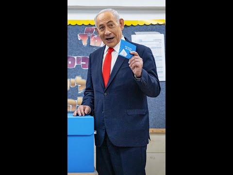 Netanyahu casts his vote in Israel's elections