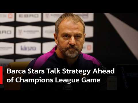Barcelona coach Hansi Flick Focused on CL Victory as Barca Battle Copenhagen’s Knockout Hopes | AD14