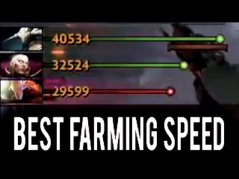 WTF IS THIS !! FARMING SPEED Inyourdream [Sven] Dota 2 7.06