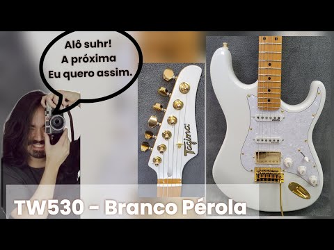 Tw530 Inspiração Suhr - Pintura branco Pérola
