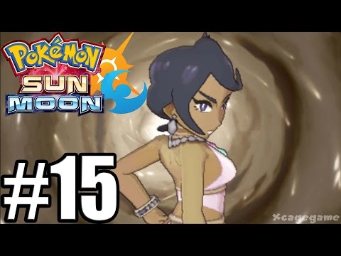 Pokemon Sun and Moon Gameplay Walkthrough Part 15 [ 3DS ]