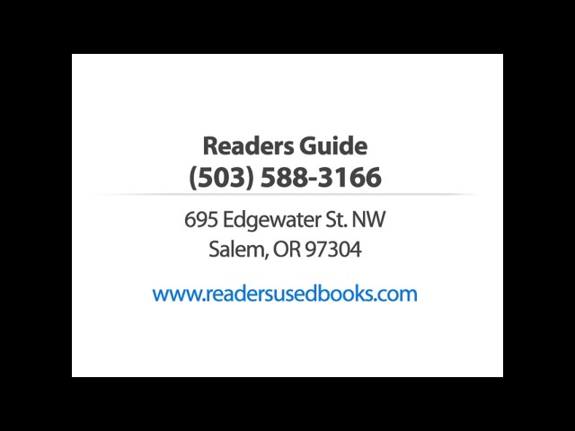 Readers Guide - salem, OR