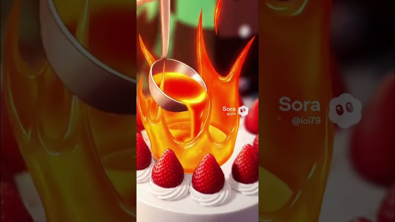 ケーキを作る⁇ #tanjiro #anime #鬼滅の刃 #kimetsunoyaiba