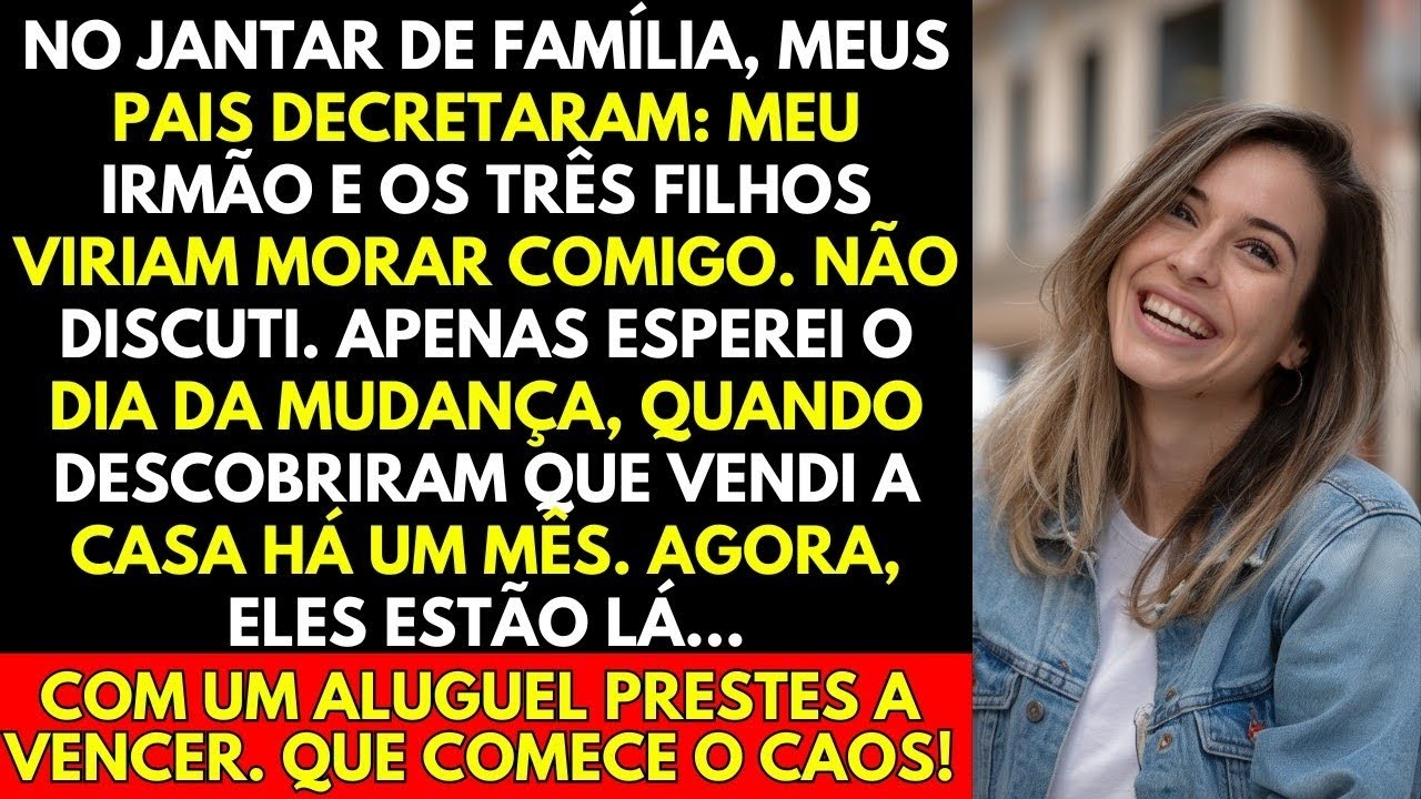 MEUS PAIS DERAM MINHA CASA PARA MEU IRMÃO E OS FILHOS DELE, ENTÃO FIZ UMA SURPRESA PARA TODOS ELES!