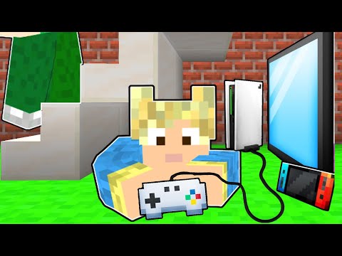 Mit Hemmelige Gaming Rum i Emils Base!! - Dansk Minecraft